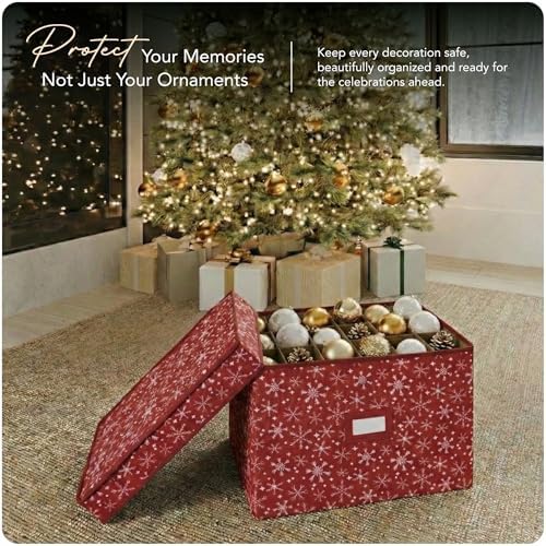 Covermates Adjustable Ornament Storage Box, 19.25" W x 13" D x 12.5" H - Image 2