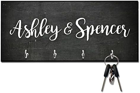 Pattern Pop Personalized Chalkboard Look Name Key Hanger by PatternPop