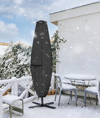 ULTCOVER Waterproof Clear Top Outdoor Umbrella Cover - Image 7