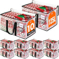 RoomHacks Moving Bags, Heavy Duty Large Storage Bags, 125L, 10 Pack, Clear by RoomHacks