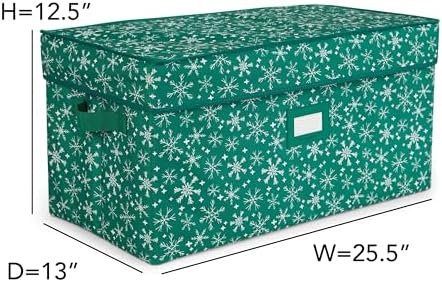 Covermates Adjustable Ornament Storage Box, 25.5" W x 13" D x 12.5" H - Image 3