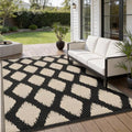 COOLTOP Outdoor Rug 9x12, Waterproof Outdoor Rugs 9x12 for Patios Clearance by Cooltop