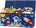 decalsweet Large Toy Box Collapsible Chest Organizer with Flip Lid for Kids by Decalsweet