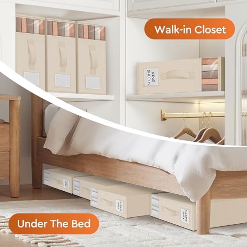StorageTastic Bed Sheet Closet Organizers and Storage Under Bed Storage - Image 6