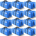HOMESURE Supports 200lbs Heavy Duty Moving Bags - Strong Zipper & Wrap-Around Handles - Water-Resistant Storage Totes, Durable Alternative to Moving Boxes - 12 Pack - Sky Blue by testVendor01-gamma