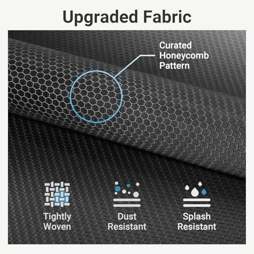 VIPEK Cover ONLY for V5/ V10/ S3/ V6E/ V3C/ V5L/ V10i/ S3i/ V5L i1 Garment Rack, Upgarded Polyester Dustproof Cover Clothing Rack Cover with Zipper, 70.1" L X 17.3" W X 74.8" H, Black - Image 2