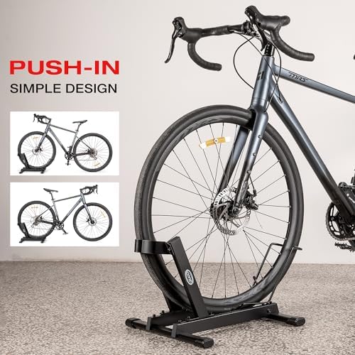 CXWXC Bike Rack Garage - Bicycle Stand Floor for 20"-29" Bikes, 4" Tire - Image 2