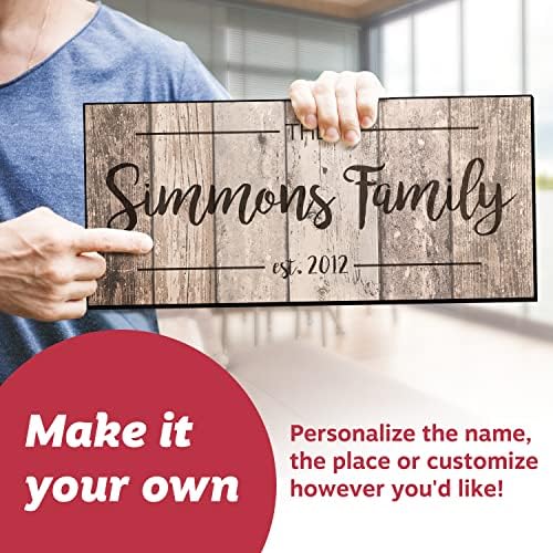 Pattern Pop Personalized Rustic Wood Plank Look Key Hanger - Image 4
