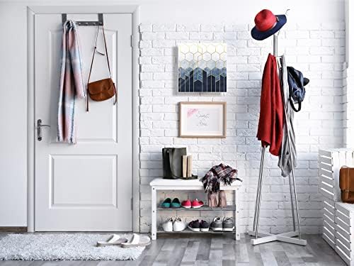 Concept Crystal 50 Keys Cabinet with Decorative Front Panel and Glass White Board KN06: Textures and Tiles 2 Series - Image 2