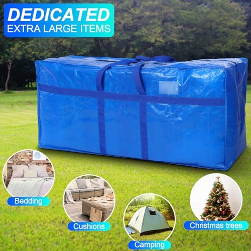 4 Pcs 66 Gallon Extra Large Moving Bags Heavy Duty Storage Bag - Image 4
