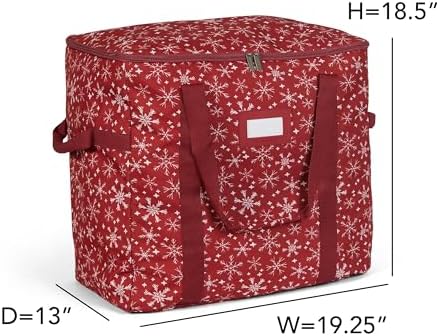 Covermates Adjustable Ornament Storage Bag, 19.25" W x 13" D x 18.5" H - Image 3
