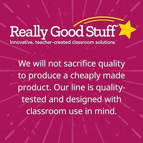 Really Good Stuff-160074GRN Stackable Plastic Book and Organizer Bins for Classroom or Home Use – Sturdy, Colored Plastic Baskets (Set of 12) - Image 3