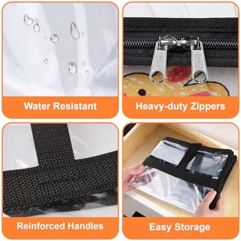 SpaceTrove Clear Storage Bags, 8-Pack Under Bed and Closet Organizers 90L - Image 4