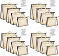 Boao 16 Pack Clear Handbag Storage Organizer Dust Bags by Boao