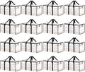 16 Pack Extra Large Clothes Storage Bins with Lids, Moving Bags, Clear by ukeetap