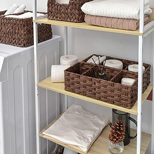 GRANNY SAYS Bundle of 3-Pack Wicker Baskets & 2-Pack Wicker Shelf Baskets - Image 5