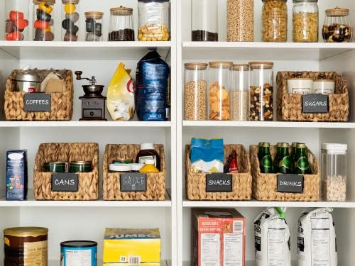 StorageWorks Water Hyacinth Storage Baskets - Image 7