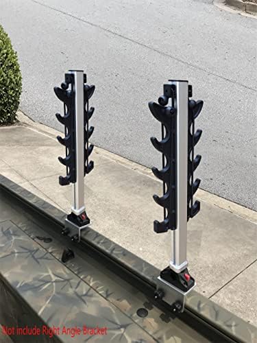Brocraft Crappie Rod Holder/Transport Rack/Boat Rod Storage System - Image 5
