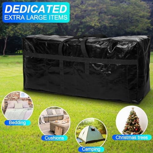 Windyun 4 Pack 57 Gallon Extra Large Moving Bags XXL Heavy Duty Storage Bag - Image 6