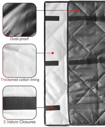 Table Leaf Storage Bag Padded 2 Pack, Adjustable Closure, 54x28in - Image 5