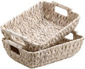 StorageWorks Wicker Baskets for Storage, Storage Baskets for Decor by StorageWorks