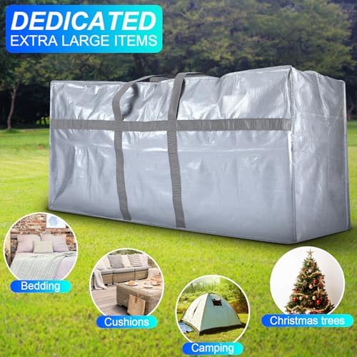 4 Pcs 66 Gallon Extra Large Moving Bags Heavy Duty Storage Bag - Image 6