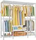 Ulif E3 Heavy Duty Garment Rack 4-Tier Freestanding Closet Organizer System by Ulif