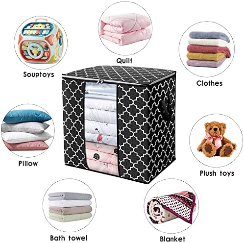 Storage Bags 8 Pack 100L Clothes Organization and Storage Containers - Image 4