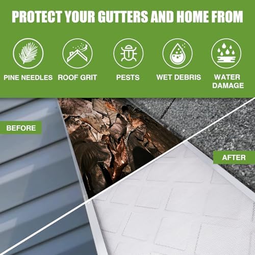 5 Inch Gutter Guard, 100% Stainless Steel Micro-Mesh Screen - Image 7