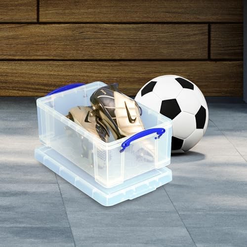 Really Useful Box Stackable 9 Liter Plastic Storage Container, 3 Pack - Image 4