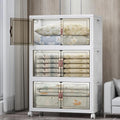 UAMFURI Stackable Storage Bins, 525QT Collapsible Drawers with 1 Lid by UAMFURIDirect