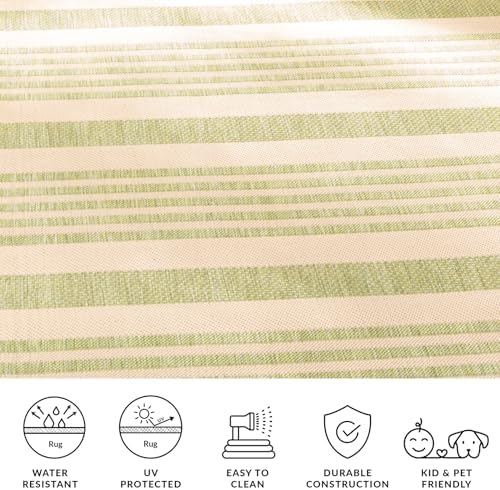 SAFAVIEH Courtyard Outdoor Area Rug 9x12, Large Beige CY6062-218 - Image 6