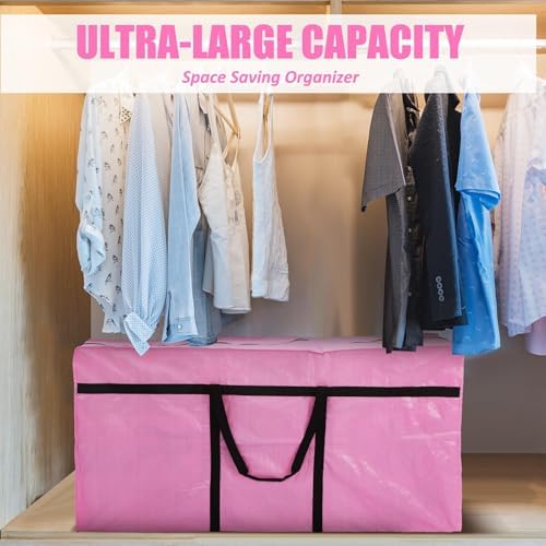 Windyun 4 Pack 75 Gallon Extra Large Moving Bags XXL Heavy Duty Storage Bag - Image 6