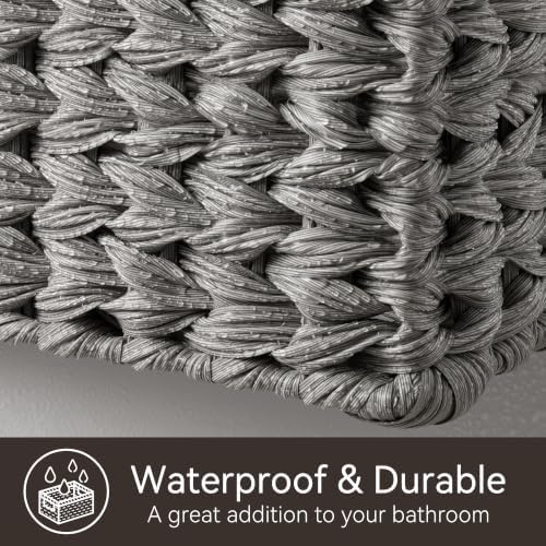 GRANNY SAYS Wicker Baskets for Organizing, Waterproof Pantry Basket, 1-Pack - Image 5