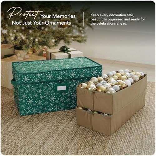 Covermates Adjustable Ornament Storage Box, 25.5" W x 13" D x 12.5" H - Image 2