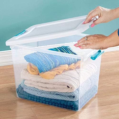 Sterilite Latch Lid Tote Storage Containers, 15 & 25 Qt, 12-Pack & 6-Pack - Image 6
