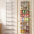 Moforoco White 9-Tier Over The Door & Wall Mount Pantry Organizer by MOFOROCO
