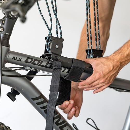 StoreYourBoard Bike Hoist for Garage Ceiling, Pulley Lift System, No Slip - Image 7