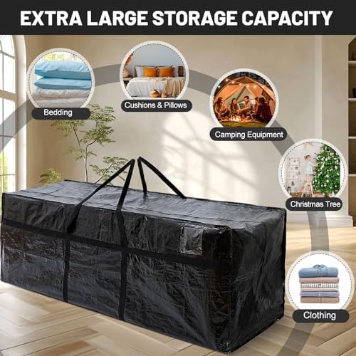 4 Pcs 176 Gallon Extra Large Moving Bags Heavy Duty Storage Bag - Image 4