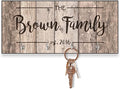 Pattern Pop Personalized Rustic Wood Plank Look Key Hanger by PatternPop