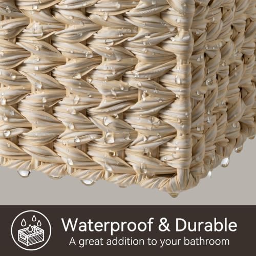 GRANNY SAYS Wicker Baskets for Organizing, Wicker Storage Baskets, 1-Pack - Image 5