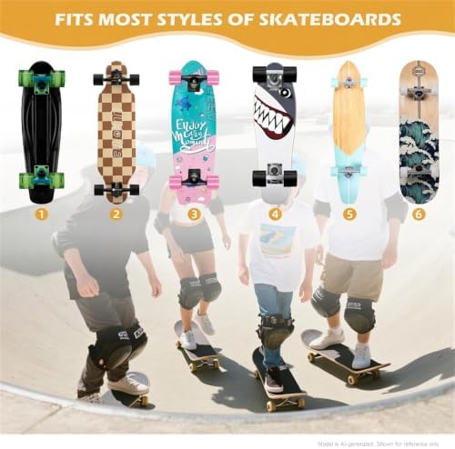 Multi Deck Skateboard Wall Mount, 2 or 4 Board Rack, Helmet Stands - Image 3