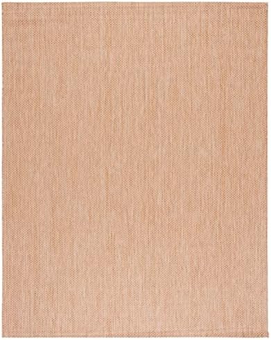 SAFAVIEH Washable Rug Outdoor Courtyard Collection - 9' x 12', Natural & Cream, Non-Shedding & Easy Cleaning, Ideal for Patio, Backyard, Mudroom (CY8521-03012) - Image 3