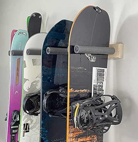 Pro Board Racks Snowboard Ski Wall Mounted Storage Rack (holds 4 boards) - Image 4