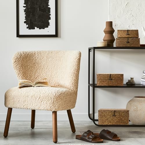 Woanger Set of 4 Wicker Baskets with Lids, Retro Color - Image 5
