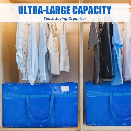 Windyun 4 Pack 41 Gallon Extra Large Moving Bags XXL Heavy Duty Storage Bag - Image 6