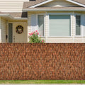 Brown 2 Pack 3.3FT X16.4FT Reed Fencing Bamboo Privacy Screen by SHYDZYYC