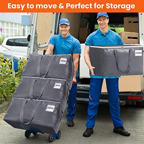 BlissTotes Large Moving Bags, Storage Bags, 93L-10 Pack - Image 5