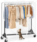 HOKEEPER Z Rack for Clothes with Cover Load 500 LBS with Display Arms by HOKEEPER