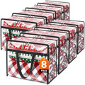 SpaceTrove Clear Storage Bags, 8-Pack Under Bed and Closet Organizers 90L by Unknown